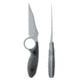 Toor Knives SOF Cortano Fixed Blade Knife, 3.175in, CPM-M4 Blade, Wharncliffe Blade, G10, Phantom Grey, The Cortano- Phantom Grey