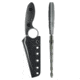 Toor Knives SOF Cortano Fixed Blade Knife, 3.175in, CPM-M4 Blade, Wharncliffe Blade, G10, Phantom Grey, The Cortano- Phantom Grey