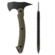 Toor Knives Tomahawk Axe, 5.75in, D2 Steel, G10 Handle, Covert Green, Tomahawk-Covert Green