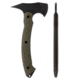 Toor Knives Tomahawk Axe, 5.75in, D2 Steel, G10 Handle, Covert Green, Tomahawk-Covert Green