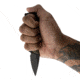 Toor Knives Viper Fixed Blade Knife, 2.625in, D2 Steel, G10 Handle, Covert Green, Viper-Covert Green
