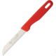 Top Cutlery Paring Micro Serrated Red Knife, 7.38in Overall, 3.5in Satin Micro Serrated 1.4110 SS Blade, Red Synthetic Handle, Red, 17343-RO