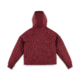 Topo Designs Mountain Puffer Hoodie - Womens, Burgundy, 7090322440245