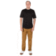 Topo Designs Tech T-Shirt - Men's, 3/4in Trim Crew Neck, PackFast Packing Band, Black, X-Large TDMTTSSF19BKXL