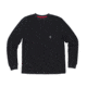 Topo Designs Waffle Tee Long Sleeve, Black, Large TDMWTLSF19BKLG