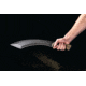 TOPS Knives A-Klub Fixed Blade Knife, 12.38in, 1095 RC 56-58 Steel, Green Canvas Micarta Handle, AKLB-02