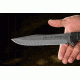 Tops Knives Apache Dawn Rockies Edition Fixed Blade Knife, 6.75 in, Tumble Blade Finish, 1095 RC 56-58 Steel, Black G10 Handle APAD-02