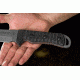 Tops Knives Apache Dawn Rockies Edition Fixed Blade Knife, 6.75 in, Tumble Blade Finish, 1095 RC 56-58 Steel, Black G10 Handle APAD-02