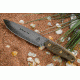 Tops Knives BAJA 4.5 Fixed Blade Knife, Brown, 4.88in, BAJA4.5-02