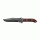 Tops Knives Black Heat Fixed Blade Knife, Red, 6.5in, BLKHT-01