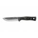 Tops Knives Brothers Of Bushcraft 154cm Fixed Blade Knife, w/G10 Handle, Green/Black, 4.75in, BROS-154-GB