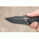 Tops Knives CAT #200 Fixed Blade Knife, Black, 3.25in, 200H-01