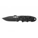 Tops Knives CAT #200 Fixed Blade Knife, Black, 3.25in, 200H-01