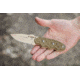 Tops Knives CAT #200 S-Series Fixed Blade Knife, Green Canvas, 3.25in, 200S-04