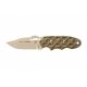 Tops Knives CAT #200 S-Series Fixed Blade Knife, Green Canvas, 3.25in, 200S-04