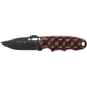 Tops Knives CAT #200 S-Series Fixed Blade Knife, Red/Black, 3.25in, 200S-05