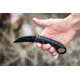 TOPS Knives Devil's Claw 2 Fixed Blade Knife, 3.13in, 1095 Carbon Steel Blade, Blue/Black G10 Handle, DEVCL-02