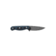 TOPS Knives Dicer 3 Paring Kitchen Knife, 3.5in, CPM S35Vn Steel, Drop Point, Black Canvas Micarta/Blue-Black G10 Handle DCR3-01