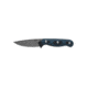 TOPS Knives Dicer 3 Paring Kitchen Knife, 3.5in, CPM S35Vn Steel, Drop Point, Black Canvas Micarta/Blue-Black G10 Handle DCR3-01