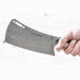 Tops Knives El Chappo Fixed Blade Knif, 6 in Acid Rain Blade, 1095 RC 56-58 Steel, Black Canvas Micarta Handle ECHA-02