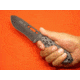 Tops Knives FDX-45 Fixed Blade Knife, Gray, 4.25in, FDX-45