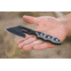 Tops Knives FDX Mini Axe 18 Fixed Blade Knife, Black, 2.75in, FDX-18