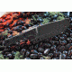 Tops Knives Idaho Hunter Fixed Blade Knife, Snake River Edition, Black, 4.75in, TIH-03