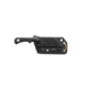TOPS Knives Ivie 2.5in Fixed Blade Knife, 1095 Steel, Wharncliffe, Black Canvas Micarta, IV-02