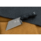 TOPS Knives Ivie 2.5in Fixed Blade Knife, 1095 Steel, Wharncliffe, Black Canvas Micarta, IV-02