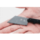 TOPS Knives Ivie 2.5in Fixed Blade Knife, 1095 Steel, Wharncliffe, Black Canvas Micarta, IV-02