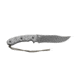 Tops Knives Longhorn Bowie Micarta Fixed Blade Knife, w/Black River Wash and RMT, Black, 6.75in, LONGB-06