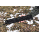 Tops Knives Longhorn Bowie Micarta Fixed Blade Knife, w/Black River Wash and RMT, Black, 6.75in, LONGB-06