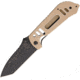 Tops Knives Mil-SPIE 3.5 Tanto Folding Knife,3.5in,Tanto,Coyote Tan,Aluminum Handle TPMIL35FTP