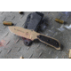 Tops Knives Mil-Spie3 Elite Fixed Blade Knife, Black, 4in, MIL3-Elite-BLM