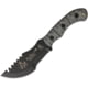 TOPS Knives Mini Tom Brown Tracker Knife, 6.5in Overall, 3.5in Camo Sawback 1095HC Blade, Rocky Mountain Tread Black Micarta Handle, TBT-040-RMT