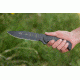 Tops Knives Mission Team 21 Fixed Blade Knife, Black, 6.63in, MT-21