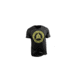 Tops Knives One Life Logo Cotton/Polyester Tee, Black Heather, 2XL, TS-1LBLK-2XL