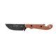 Tops Knives Pit Stop 3 Fixed Blade Knife,3in,Carbon Steel Blade,Tan Canvas Micarta Handle TPPSK01