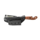 Tops Knives Pit Stop 3 Fixed Blade Knife,3in,Carbon Steel Blade,Tan Canvas Micarta Handle TPPSK01