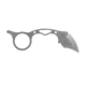 TOPS Knives Quickie Fixed Blade Knife, 1.63in, 1095 RC 56-58 Steel, Karambit, QCK-01