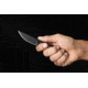 TOPS Knives Street Spike Fixed Blade Knife, Black Traction 2.75in Blade, Skeletonized Handle, Kydex Sheath Included STS-01