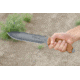 Tops Knives Tahoma Field Knife, w/Unsharpened top edge, Tan, 7.75in, TAHO-03TNS