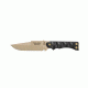Tops Knives Team Jackal 5 Survivor Series Fixed Blade Knife, Black, 5in, TMJK-5S