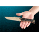 Tops Knives Team Jackal 5 Survivor Series Fixed Blade Knife, Black, 5in, TMJK-5S