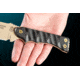 Tops Knives Team Jackal 5 Survivor Series Fixed Blade Knife, Black, 5in, TMJK-5S