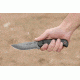 Tops Knives TEX Creek Fixed Blade Knife, Black, 4.19in, TEX4-02