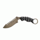 Tops Knives Tops 10/27 Fixed Blade Knife, Black, 3.5in, ELPN-X1