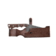 TOPS Knives TOPS Nata Fixed Blade Knife, 6.50in, Acid Rain, Black Canvas/Brown Burlap Micarta TNAT-02