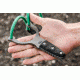Tops Knives TOPS Sling Slingsht, 6.25 in, 1095 Steel, Tumble Finish, Black Canvas Micarta Handle TSLI-01