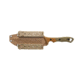 TOPS Knives VTAC Norseman Fixed Knife, 5.50in, 1095 RC 56-58 Steel, Harpoon Blade, Tan/Green Canvas Micarta Handle VTAC-01